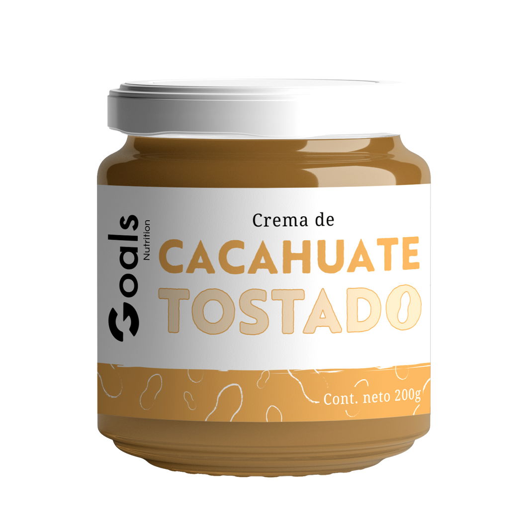 Crema de cacahuate